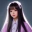 插画师橘子的用户头像，女性插画师在画板前创作的近景照